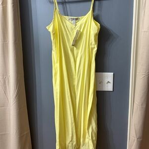 Urban Outfitters Lemon Slip Dress